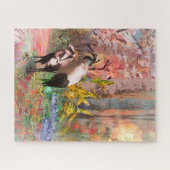 鶴日本の「朝日」 ジグソーパズル (横)