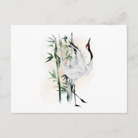 鶴竹 ポストカード (正面)