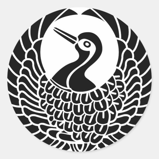 鶴門 ラウンドシール (正面)