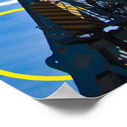 鶴 ポスター (角)