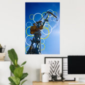 鶴 ポスター (ホームオフィス)