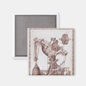 鶴 マグネット (正面/裏面)