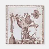 鶴 マグネット (正面)