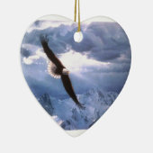 鷲が嵐に強い セラミックオーナメント (右)