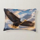 鷲が翔ぶ場所 アクセントクッション (裏面)