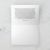 鷲のように翼をもって(イザヤ書40:27-31)- サンキューカード (内部)