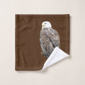 鷲のバスルーム用タオル バスタオルセット (ウォッシュタオル)