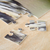 鷲のフクロウの鳥。 ジグソーパズル (側面)