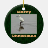 鷲の写真 セラミックオーナメント (裏面)