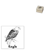 鷲の動物のゴム印 ラバースタンプ (押印)