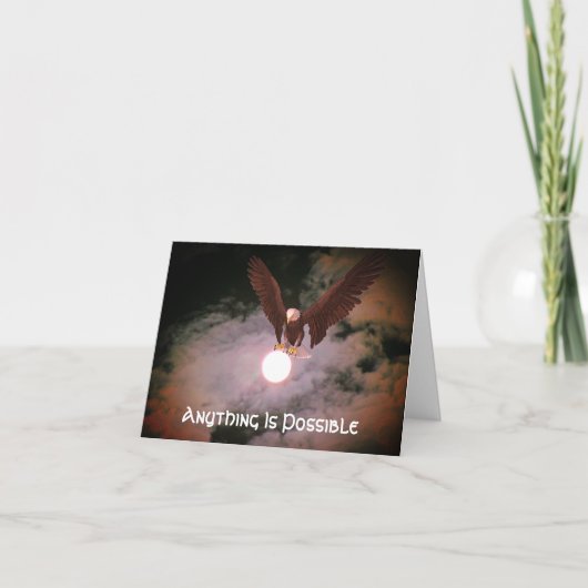 鷲の如きは可感動的 カード (正面)