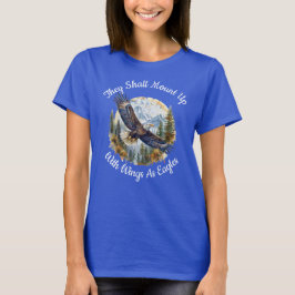 鷲の如く山する Tシャツ