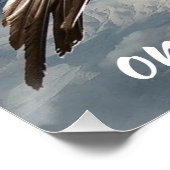 鷲の如く羽を飛ばすやる気を起こさせる ポスター (コーナー)