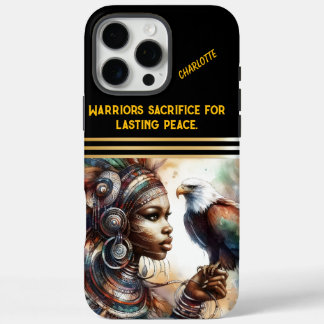 鷲の姿をした強い戦士の女王 iPhone 16 PRO MAXケース