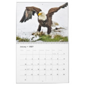 鷲の家 カレンダー (1月 2027)