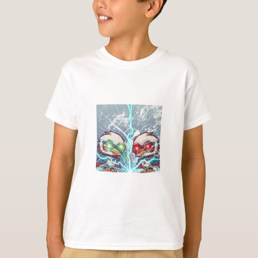 鷲の恋人のためのイーグルTシャツ Tシャツ (正面)