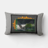 鷲の想像力感動的 ランバークッション (裏面)