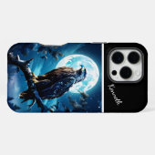 鷲の月夜時計 iPhoneケース (裏面横)