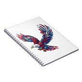 鷲の漫画、7月4日の概念 ノートブック (右側)