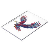 鷲の漫画、7月4日の概念 ノートブック (左側)