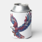 鷲の漫画、7月4日の概念 缶クーラー (缶正面)