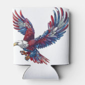 鷲の漫画、7月4日の概念 缶クーラー (裏面)