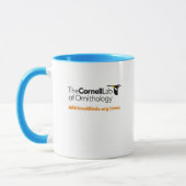 鷲の監視人の写真のマグ マグカップ (左)