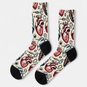 鷲の目のライオンの心の外科医 ソックス (左)