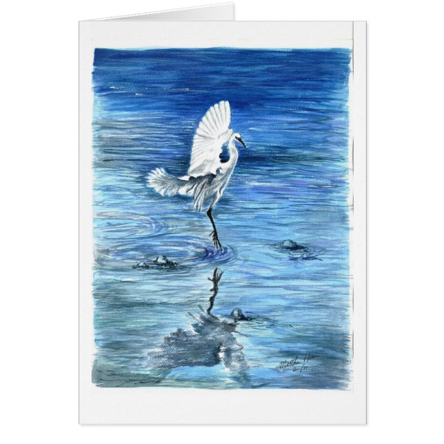 鷲の着陸 (正面)