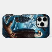 鷲の船見守り iPhoneケース (裏面横)