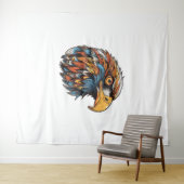 鷲の頭 タペストリー (インサイチュ(横))