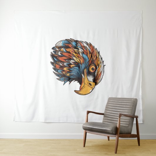 鷲の頭 タペストリー (インサイチュ(横))