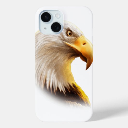 鷲の顔 Case-Mate iPhoneケース (裏面)