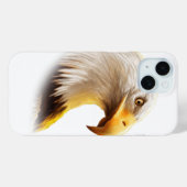 鷲の顔 Case-Mate iPhoneケース (裏面 (横))
