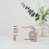 鷲の鳥の野性生物動物の沼地 名刺 (スタンド正面)