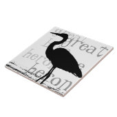 鷲の鳥の野性生物動物 タイル (側面)