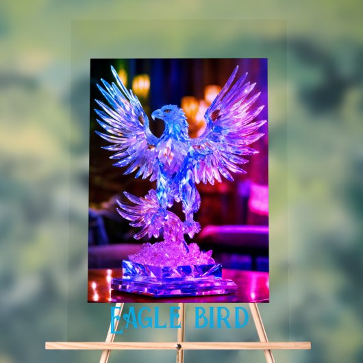 鷲の鳥 アクリルサイン (ニュートラル)