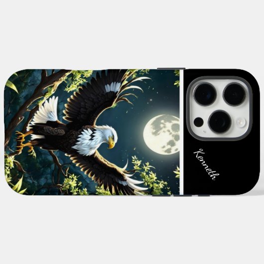 鷲は枝に止まる Case-Mate iPhoneケース (裏面 (横))