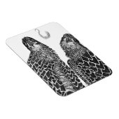 鷲兄弟姉妹及び羽毛の友人とガイド マグネット (右側)