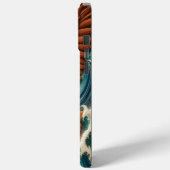 鷲威厳のあるは魚の上を飛ぶ Case-Mate iPhoneケース (裏面 / 左)