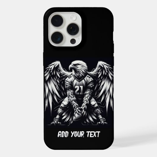 鷲 iPhoneケース (裏面)