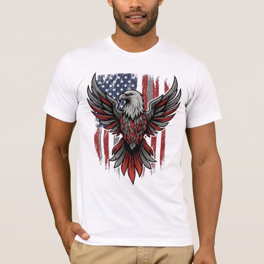 鷲 Tシャツ (正面)