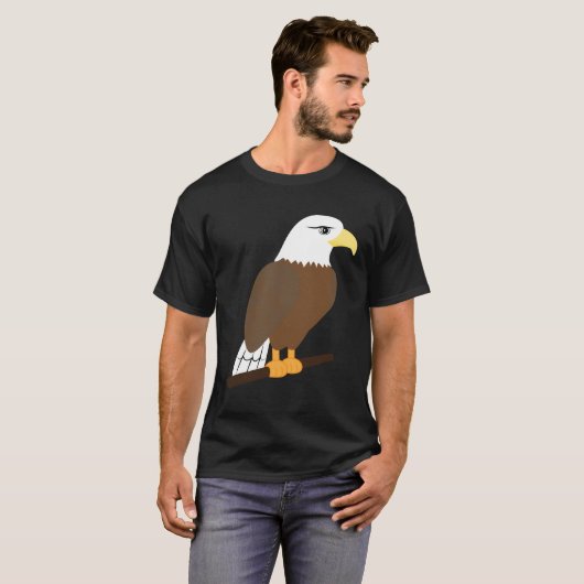 鷲 Tシャツ (正面フル)