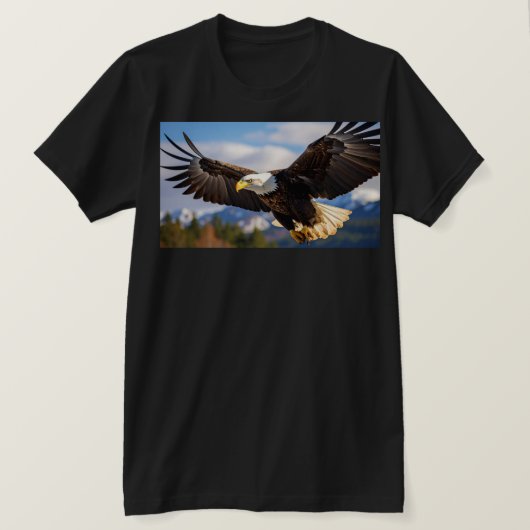 鷲 Tシャツ (デザイン正面)