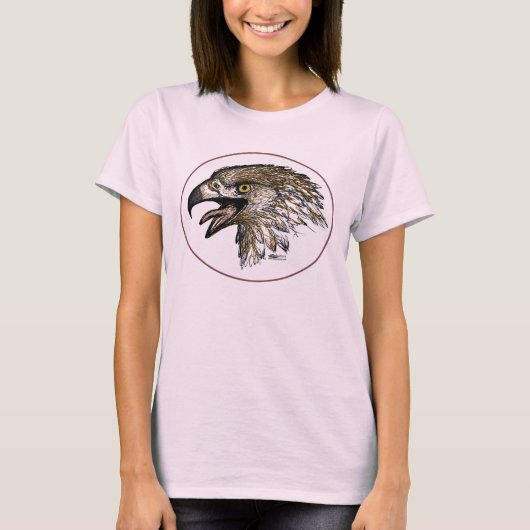 鷹の叫び Tシャツ (正面)