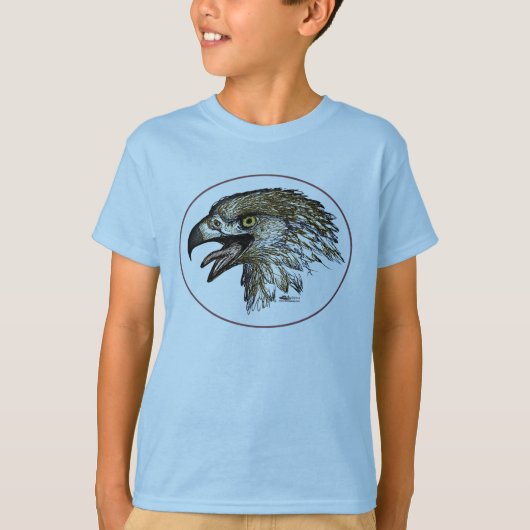 鷹の叫び Tシャツ (正面)