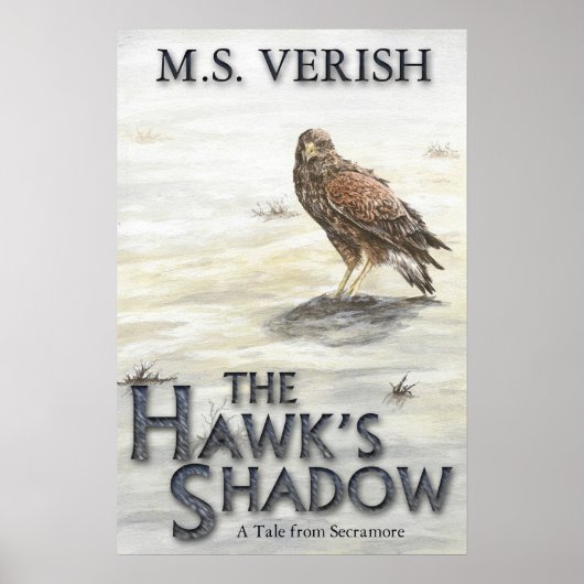 鷹の影絵 ポスター (正面)