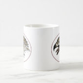 鷹の鳴き声 コーヒーマグカップ (中央)