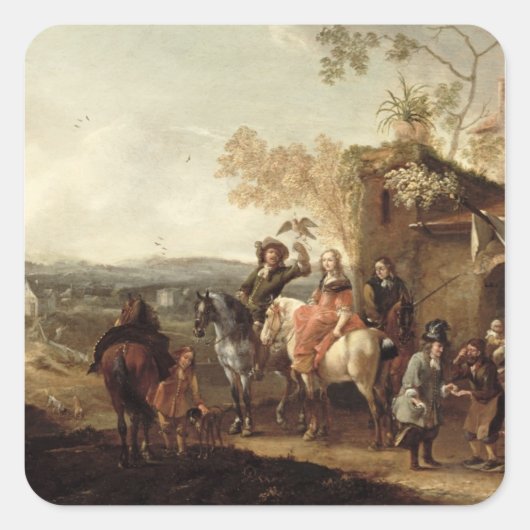 鷹匠 スクエアシール (正面)