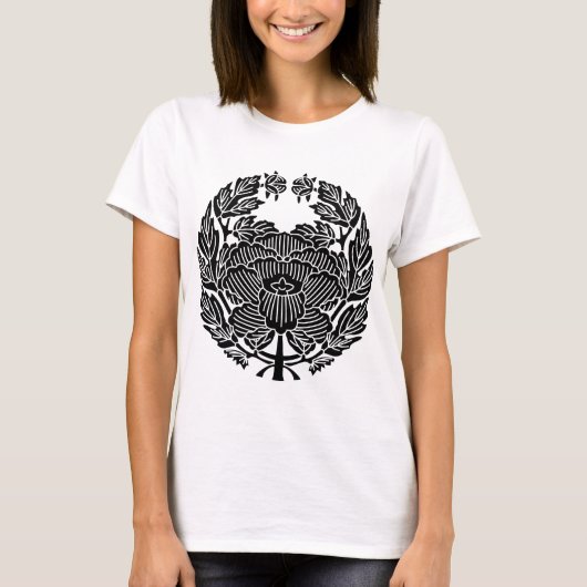 鷹司牡丹(縄文の研究) Tシャツ (正面)